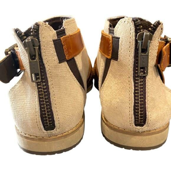 CATERPILLAR CAT Sunswept Gladiator Sandals Womens 5 Tan Gorpcore Utility Outdoor - Picture 4 of 10